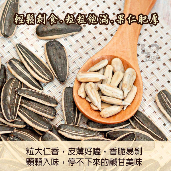 【豆仔兄】海鹽茴香瓜子 400g/包