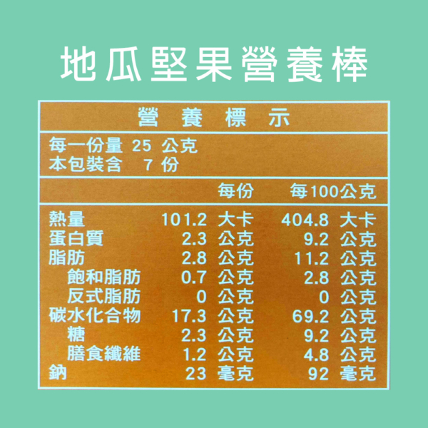 【野菽家】堅果營養棒 海苔藜麥/蔓越莓/蜂蜜檸檬/地瓜/醬烤海苔蛋白棒 7入/盒