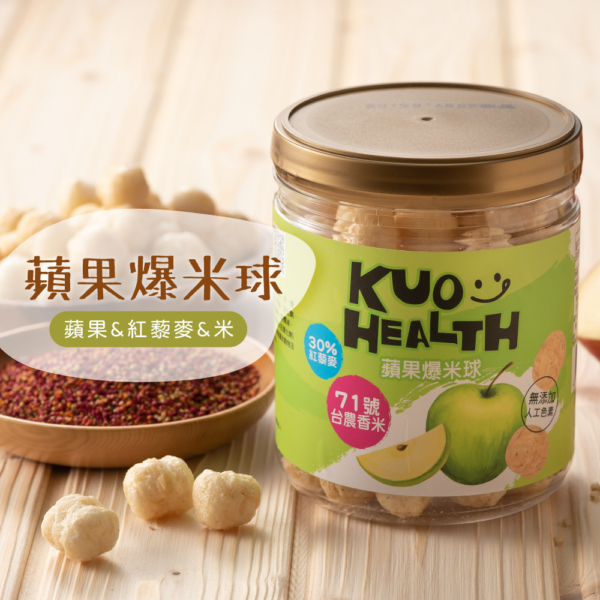 【郭老師】大寶寶爆米球 香蕉/蘋果 55g 滿1歲適用