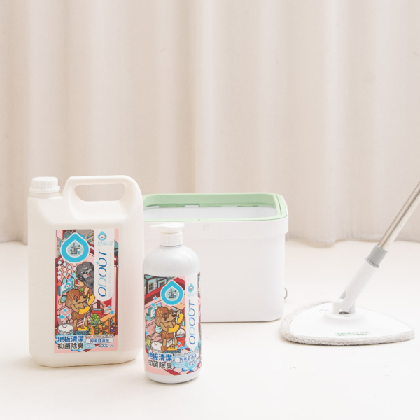 地板清潔(狗家庭適用) 商品圖5 狗狗專用【臭味滾】地板清潔劑 1000ml 濃縮無香精